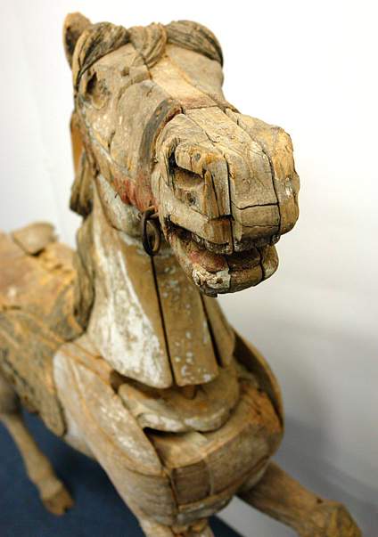 Carousel Horse being restored with epoxy products
