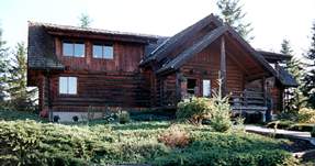 log house image
