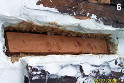 Foundation wall, new wood treated with CPES (6)