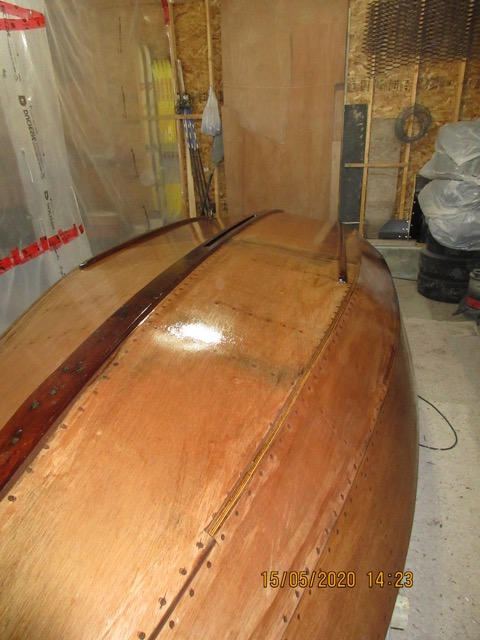 Mar 2020 - Refinishing the bottom