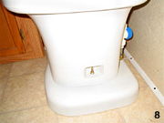 Step 8 Toliet installed