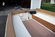 Picture 2, transom from the inside