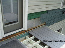 Removing Deck